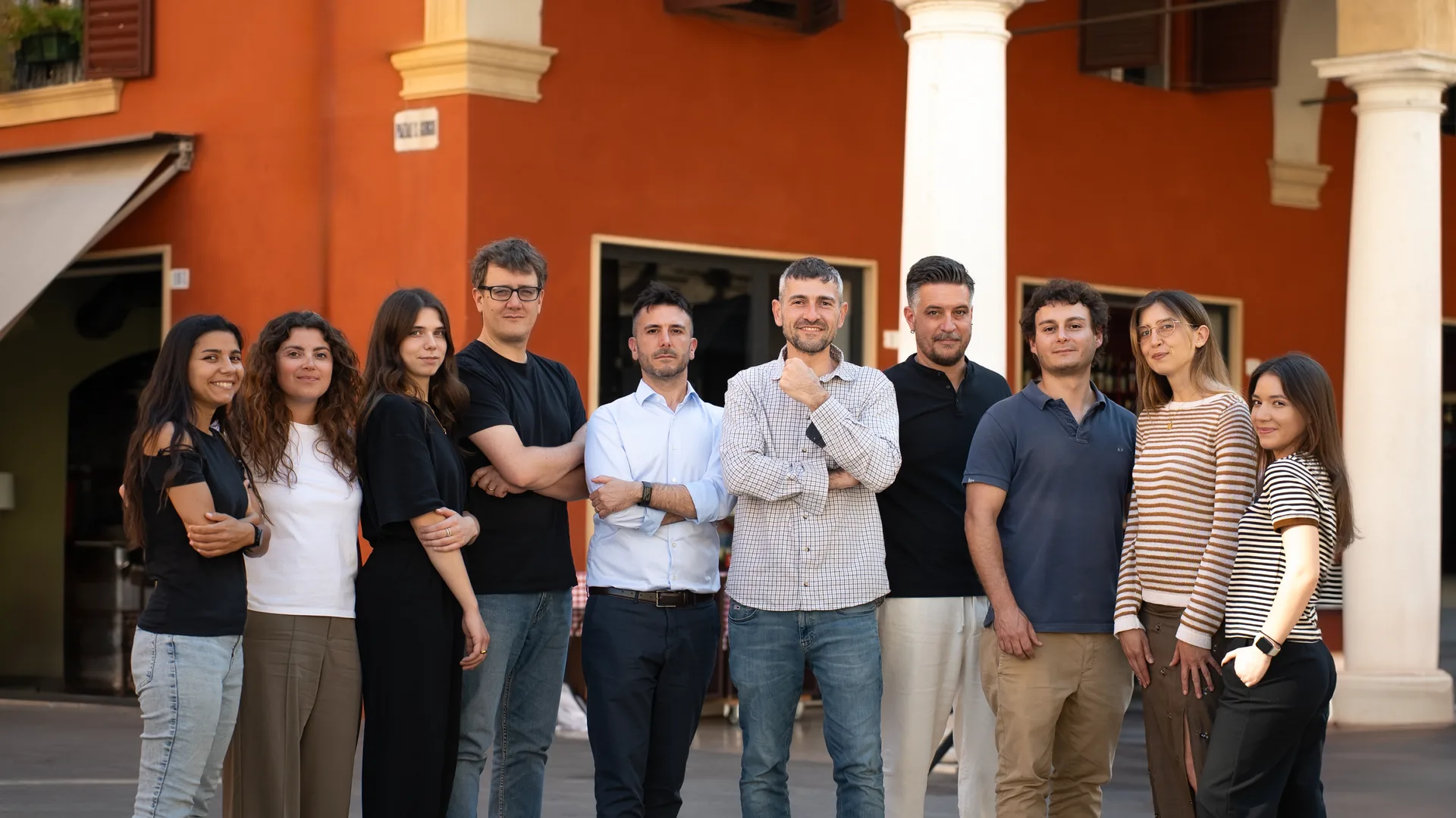 The complete FIT Academy team together outdoors