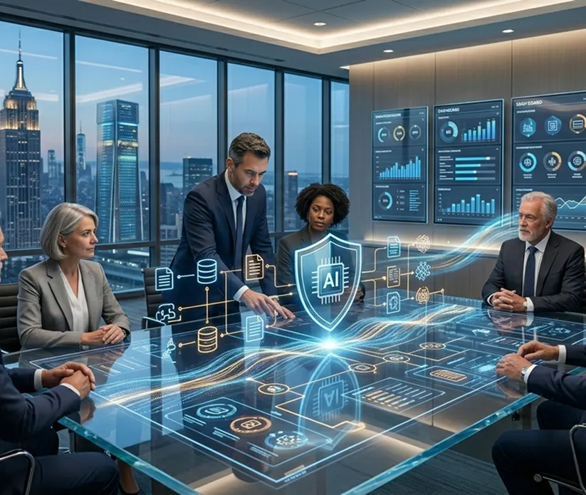 We connect AI to your existing governance and compliance frameworks